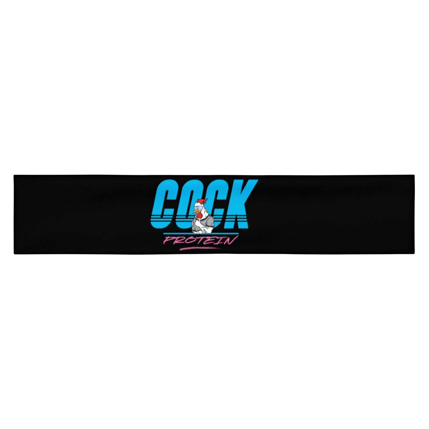 Cock Protein Headband | Black