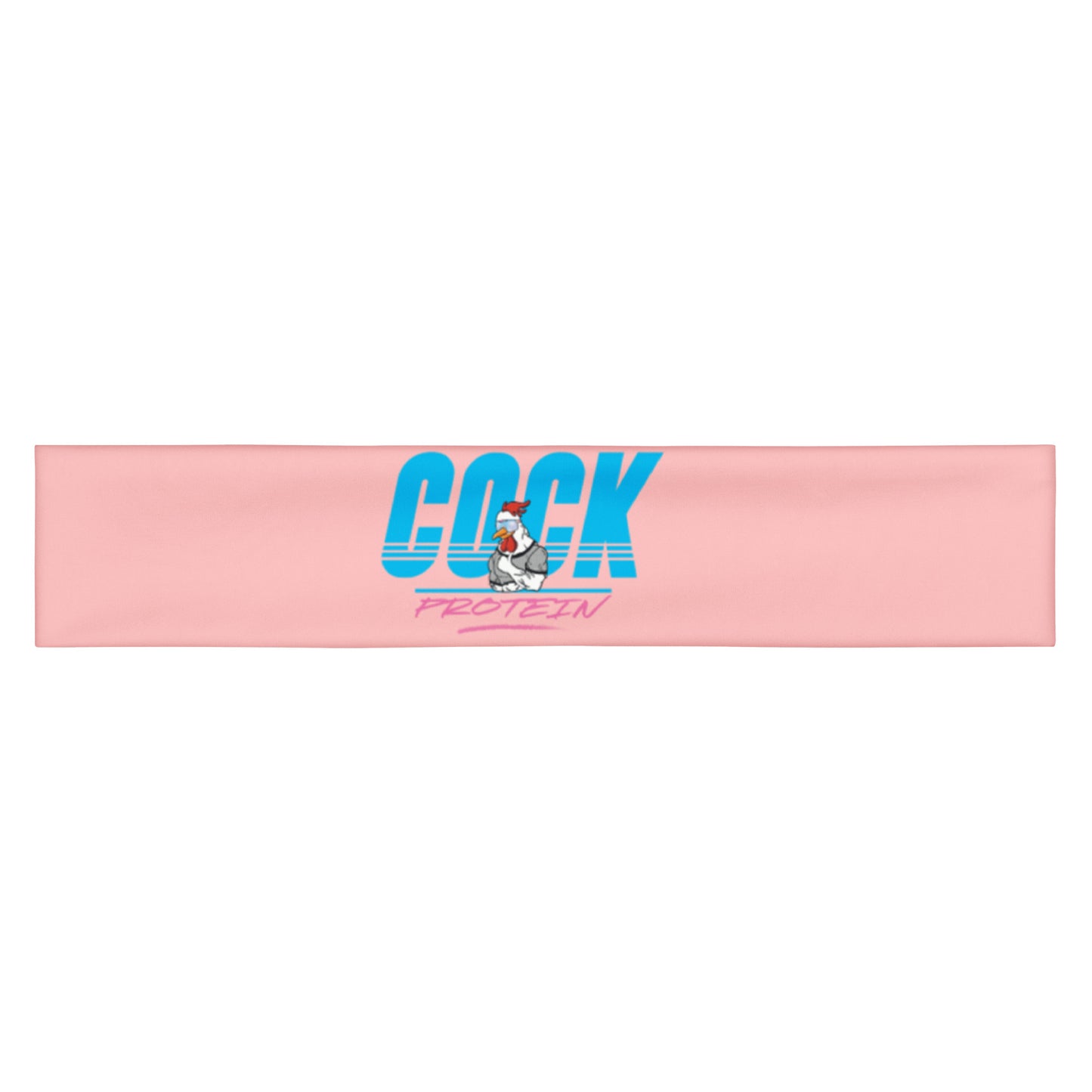 Cock Protein Headband | Pink