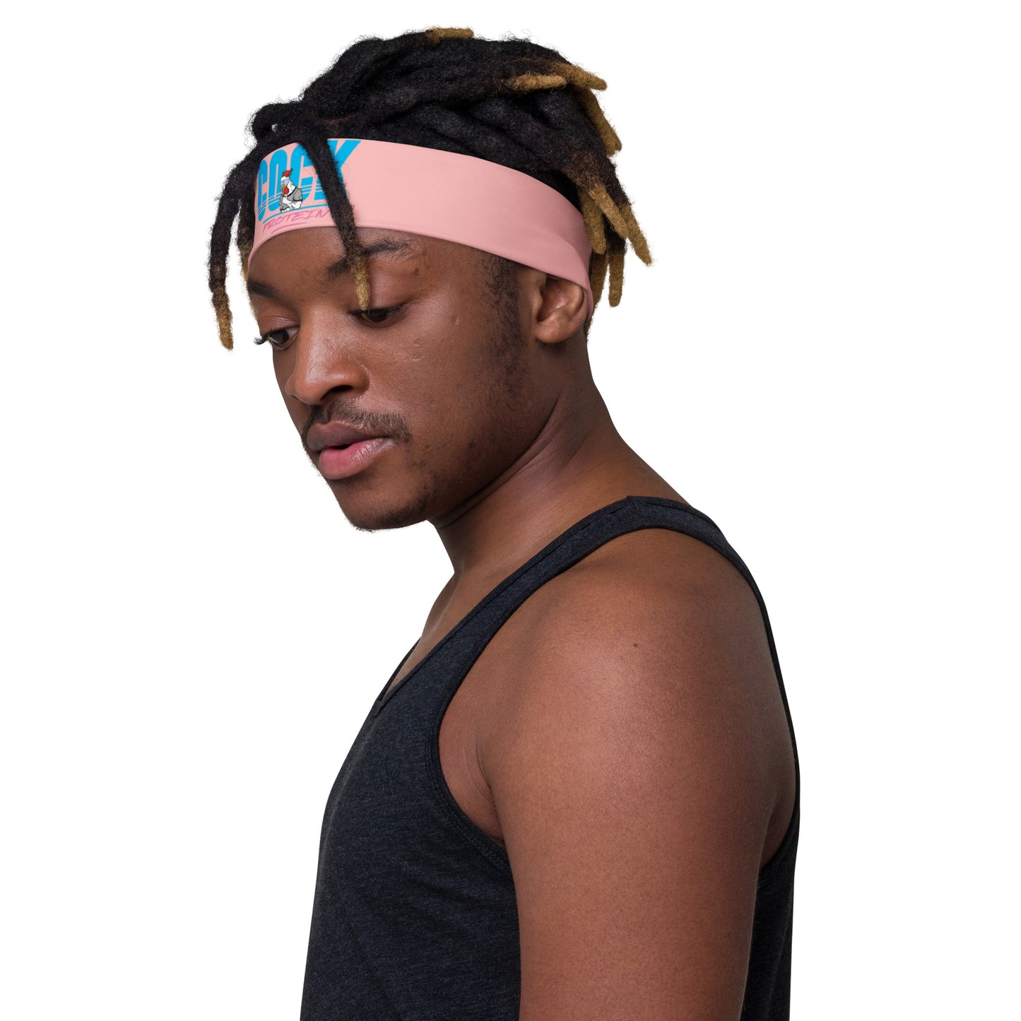 Cock Protein Headband | Pink