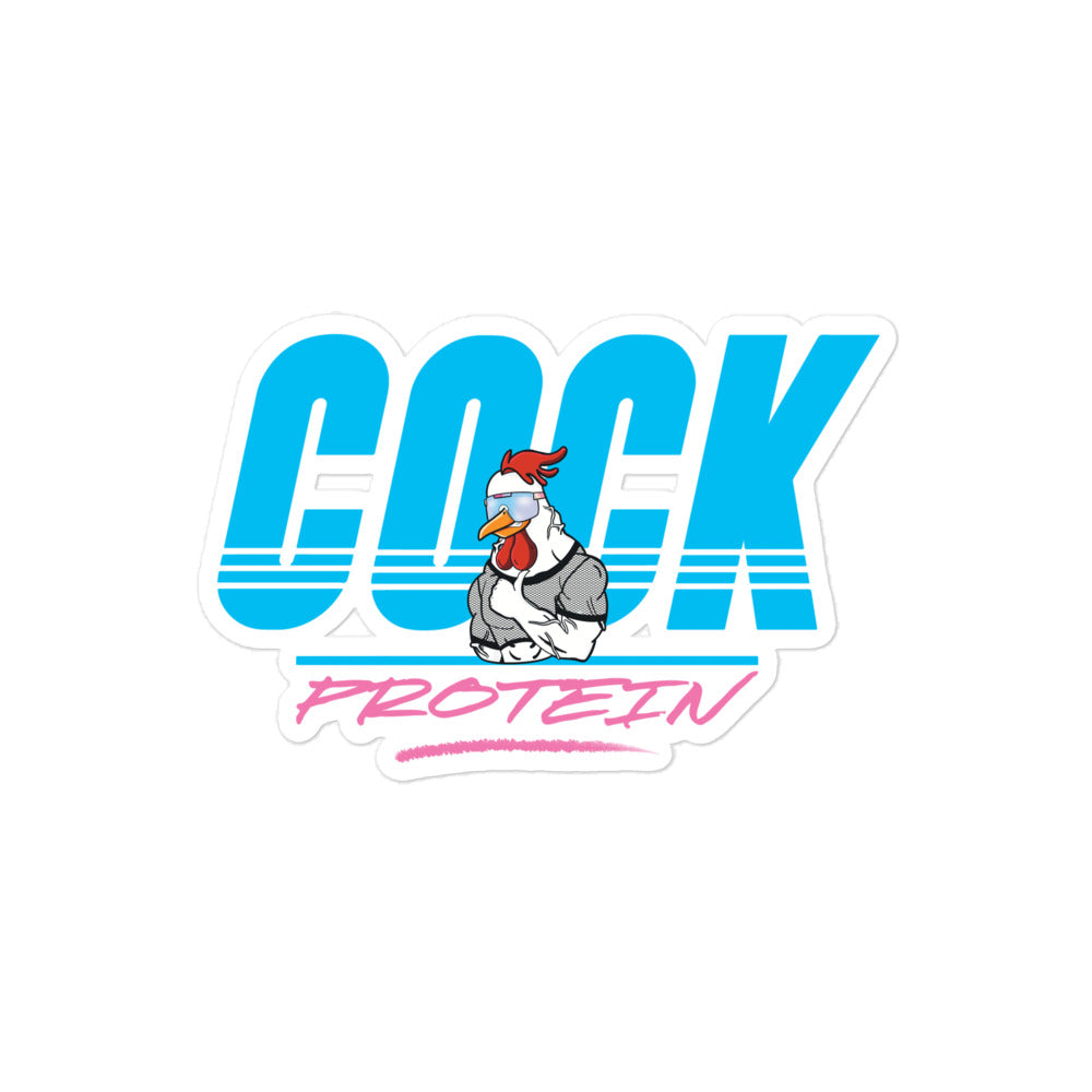 Cock Protein Sticker