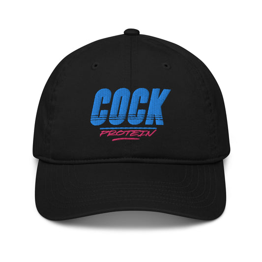 Organic Cock Protein Dad Hat | Black